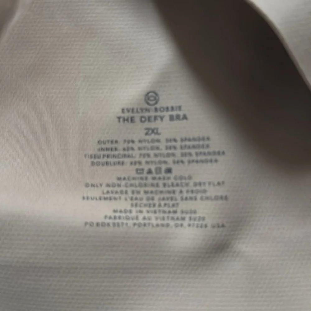 Evelyn Bobbie The Defy Bra wireless seamless 2XL - Picture 3 of 5